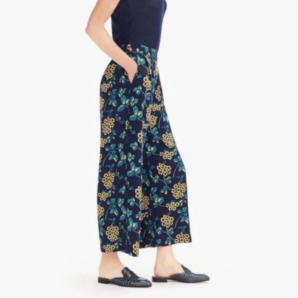 J. Crew Floral Easy Pant  NWT